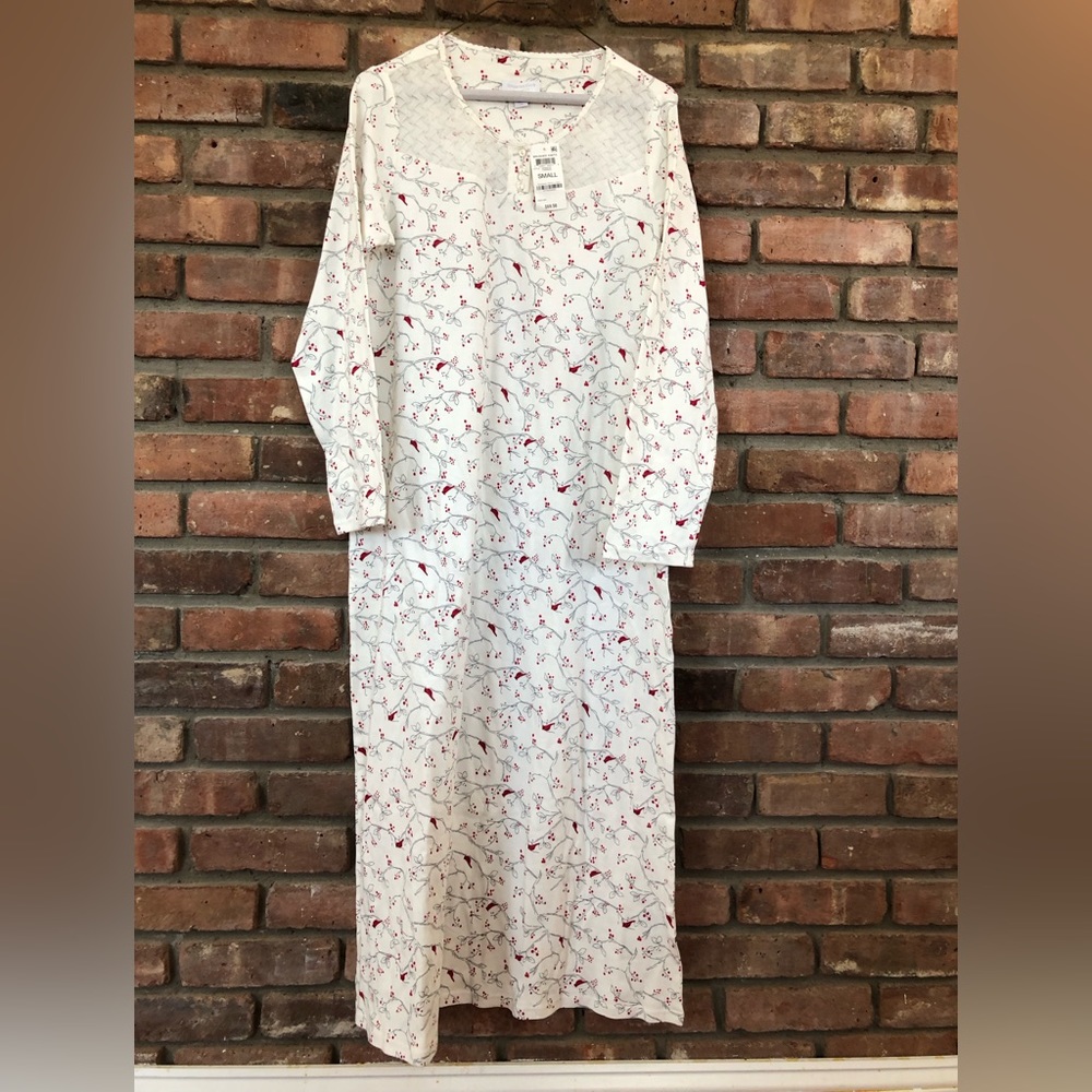 Charter Club Long Cardinal Night Gown - Size Small